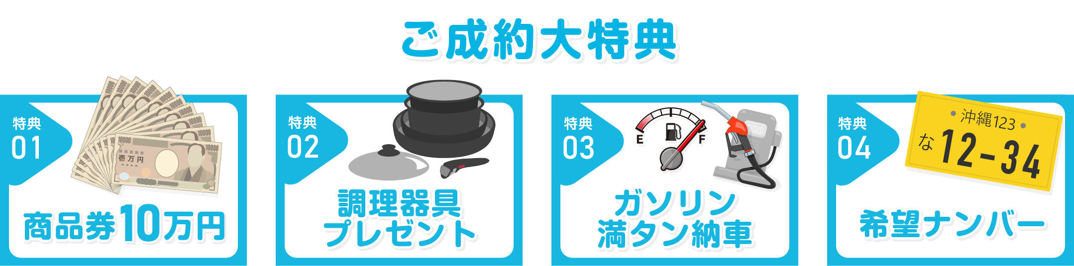 ご成約プレゼント