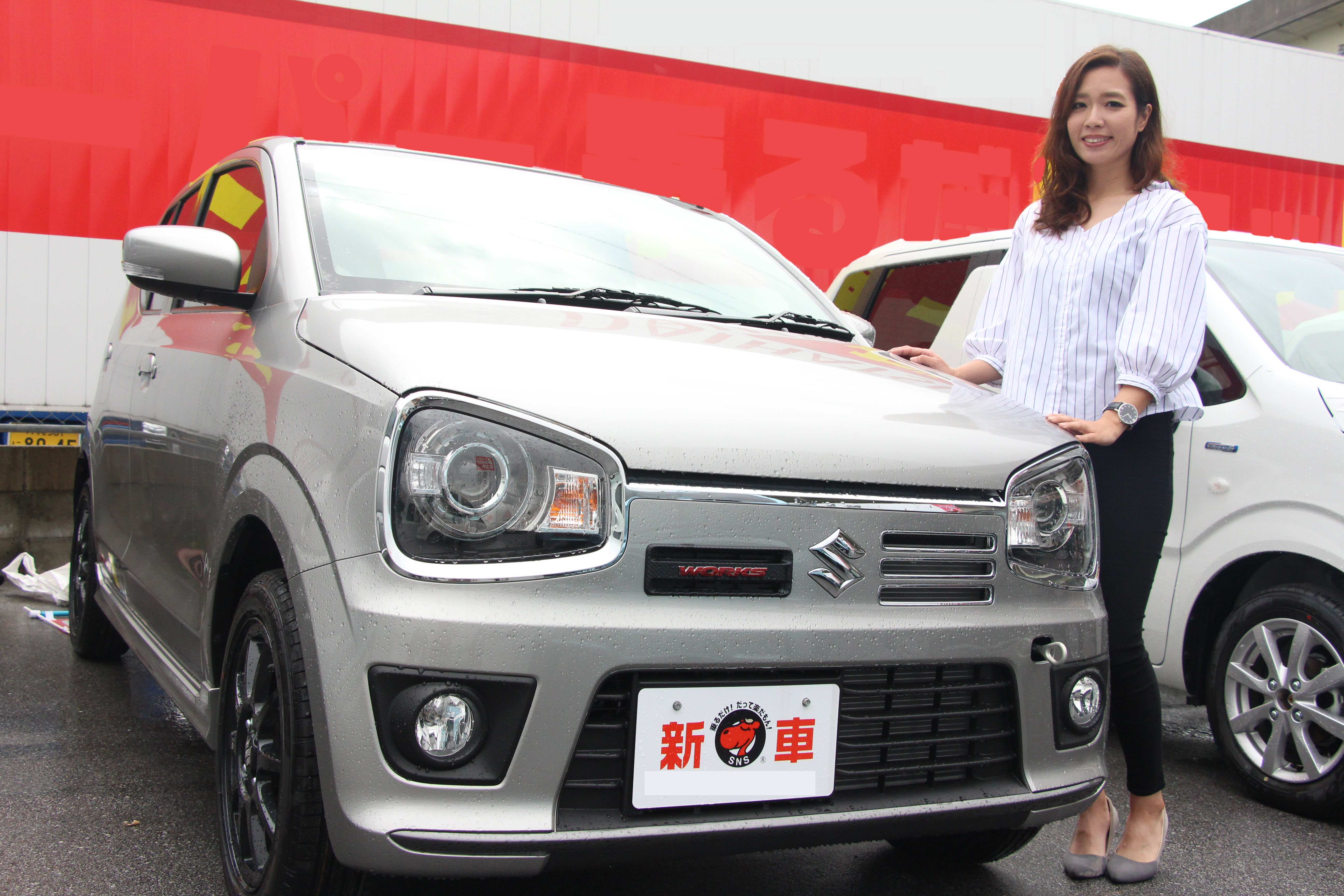 【スーパー乗るだけセット】SUZUKI・アルトワークスに月々定額でお得に乗ろう！
